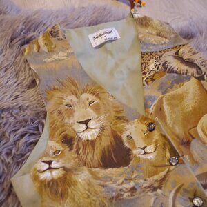 Vintage African vest By Sanbonani From Diana Lee